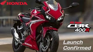 Finally Honda CBR 400R amp CB400X Launch Confirmed In India  Upcoming Honda New Bike In India 2022 [upl. by Jude]