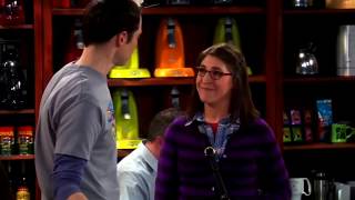 SHELDON CONOCE a AMYTHE BIG BANG THEORY latino [upl. by Onateyac]