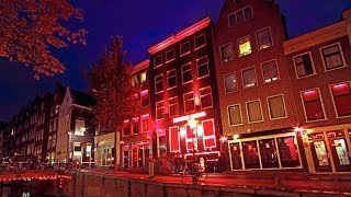 Amsterdam Red Light District Walking Tour [upl. by Gney]