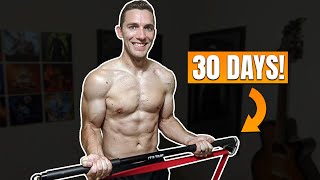 INNSTAR Resistance Bands Bar Review  30 Days  Easy Way to Build Muscle at Home [upl. by Kurtzig873]