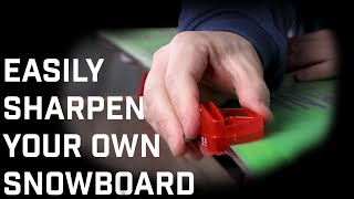 How To Sharpen Your Snowboard Edges [upl. by Quintin283]