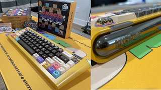 A Futuristic Keyboard  Pixel Space Capsule 65 Build and Sound Test [upl. by Waddle790]