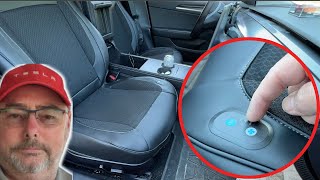 Model 3 amp Y Ventilated Cooling Seat Cover [upl. by Yeldar71]