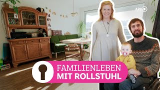 Barrierefrei und individuell – Wohnen mit Rollstuhl  ARD Room Tour [upl. by Maag]