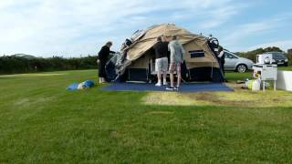 Trigano Oceane 315GL Trailer Tent Setup [upl. by Aredna]