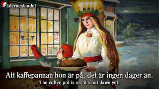 Swedish Holiday Song  quotFör redeliga mänquot English Translation [upl. by Friedberg]