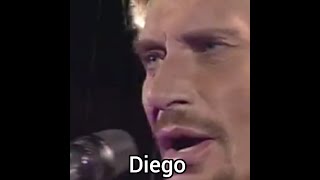 Johnny Hallyday Diego version live 1998 [upl. by Edahs]