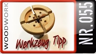 Spannbacken selber drechseln aus Birkemultiplex [upl. by Berky830]