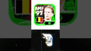 KDB Best card🔥💀youtubeshorts shorts trending efootball [upl. by Notgnillew]