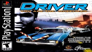 🔴DRIVER 1999 ATÉ ZERAR  PLAYSTATION 1 [upl. by Nomled77]