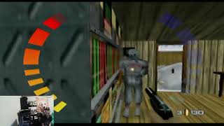 N64 GOLDENEYE 007 Mission 2  Part 1  Surface Nintendo 64  RARE [upl. by Llenej194]