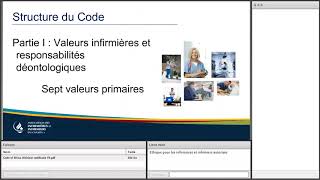 Code de déontologie des infirmières et infirmiers autorisés  Un guide [upl. by Nonad303]