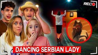 GIORGIA VEDE UNA DONNA MISTERIOSA NEL GIARDINO DI CASA NOSTRA E SCOPRE CHE È LA DANCING SERBIAN LADY [upl. by Jt]