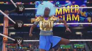 WWE 2K23 Luz Noceda and Anne Boonchuy Vs Loona and Cherry Bomb [upl. by Kalle]