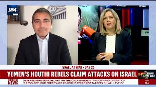 Hussain AbdulHussain on Israeli military operations against Hamas—i24 News [upl. by Caddric725]