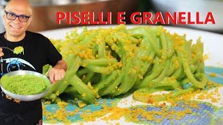 Pasta e Piselli con GRANELLA tostata ricetta pasta e piselli [upl. by Fidele393]