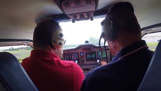 Tecnam P2010 flight [upl. by Aisila14]