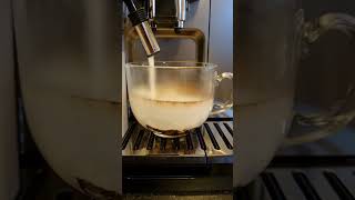 Excellent Latte macchiato from Delonghi machine 😋 coffee delonghi shorts shortvideo [upl. by Rufena]