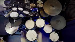 Yes  Hold On Live  Drum Cover Roland TD30 [upl. by Reiko]