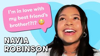 Navia Robinson Gives the Best DATING ADVICE  Dating Questions [upl. by Dranyl]