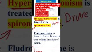 Medication used to hyperaldosteronism [upl. by Buchheim]