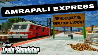 Ambala Cantt TO old Delhi IN ONE STREAM   15708 Amritsar JN  Katihar Amraoali EXP  MSTS LIVE [upl. by Laughton423]