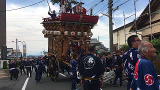 掛川祭り 駅南地区 2018久保連 人形御披露目 [upl. by Parke388]