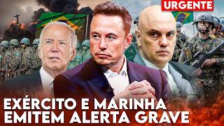 Exército e Marinha do Brasil SOFRE com CONFLITO entre Elon Musk e Moraes Felipe Dideus [upl. by Girhiny]