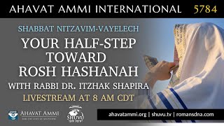 Worldwide Shacharit and Torah Service for Shabbat NitzavimVayelech LIVE from Israel [upl. by Nylemaj]