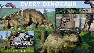 ALL 68 DINOSAURS SHOWCASED  Jurassic World Evolution  Chilling with Dinosaurs Special [upl. by Dranyl]