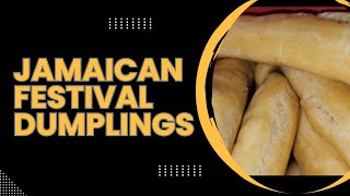 Easy Jamaican Festival DumplingsHow to make Jamaican Festival [upl. by Yleen131]