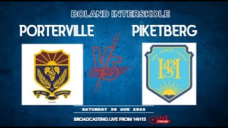 Porterville HS U19A vs Piketberg HS U19A Interschools [upl. by Ellenohs]