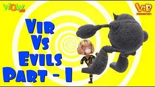 Vir The Robot Boy  Hindi Cartoon For Kids  Vir vs evils  Animated Series Wow Kidz [upl. by Nnahteb269]