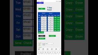 4G Intercom Using the 7day Timer with the iotportalcom app Shorts [upl. by Koy]