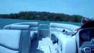 600 HP South Bay Trifecta Pontoons Fastest pontoon [upl. by Camile]