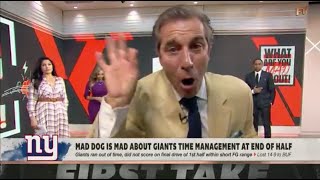 MAD DOG is RAGING that Brian Daboll is OVERRATED 🍿😳  First Take [upl. by Tandi]