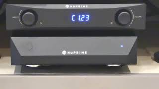 Nuprime ST10 Power Amp  Nuprime DAC9 Marantz CD Player amp Dynaudio Focus 140 [upl. by Yuille]