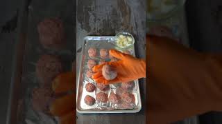 Cheese Stuffed Meatballs [upl. by Alamaj]