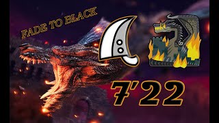 MHWIB PC Fatalis Great Sword No Heroics  722quot48 [upl. by Tshombe686]