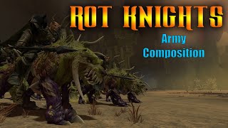 Tamrukhan army composition  doomstack  Rot Knights doomstack [upl. by Siusan]