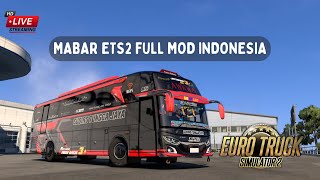 Live ETS2 Full Mod Indonesia  Map Sitinjau Lauik v15 2 [upl. by Erhart406]