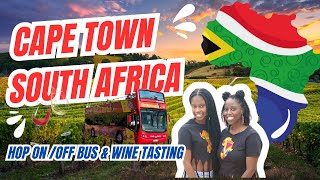 Cape Town HopOn HopOff Bus amp Wine Tasting [upl. by Nellaf]