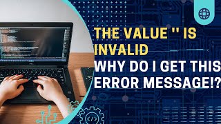 The Value quot is invalid  How to Display the Correct Error Message in ASPNET Core MVC Web App [upl. by Lednek]