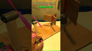 How to make wind push power machine generator model shorts [upl. by Brina94]