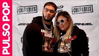 Karol G y Anuel AA hablan de su relacion por primera vez 😱❤  Culpables Tour 2019 [upl. by Seaman315]