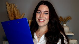 ASMR  Physiotherapy Roleplay Glove Triggers [upl. by Aicel]