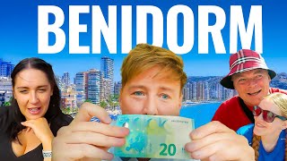 Can you still get DRUNK with just €20 in BENIDORM Bar crawl challenge [upl. by Annissa]