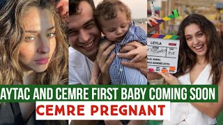 Aytaç Şaşmaz and Cemre Baysel First Baby Coming Soon Cemre Baysel Pregnant [upl. by Housum]