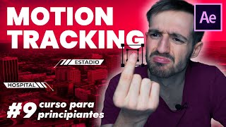 💢 MOTION TRACKING en After Effects  Tutorial Español 009 🚀 [upl. by Bocock]