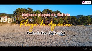 Playa de Aguieira  Porto do Son Galicia [upl. by Anaihs]